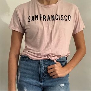 Pink Graphic Tee